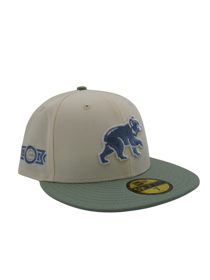 Chicago Cubs Spring Training Bear Chrome/Everest 59FIFTY Fitted Cap by New Era