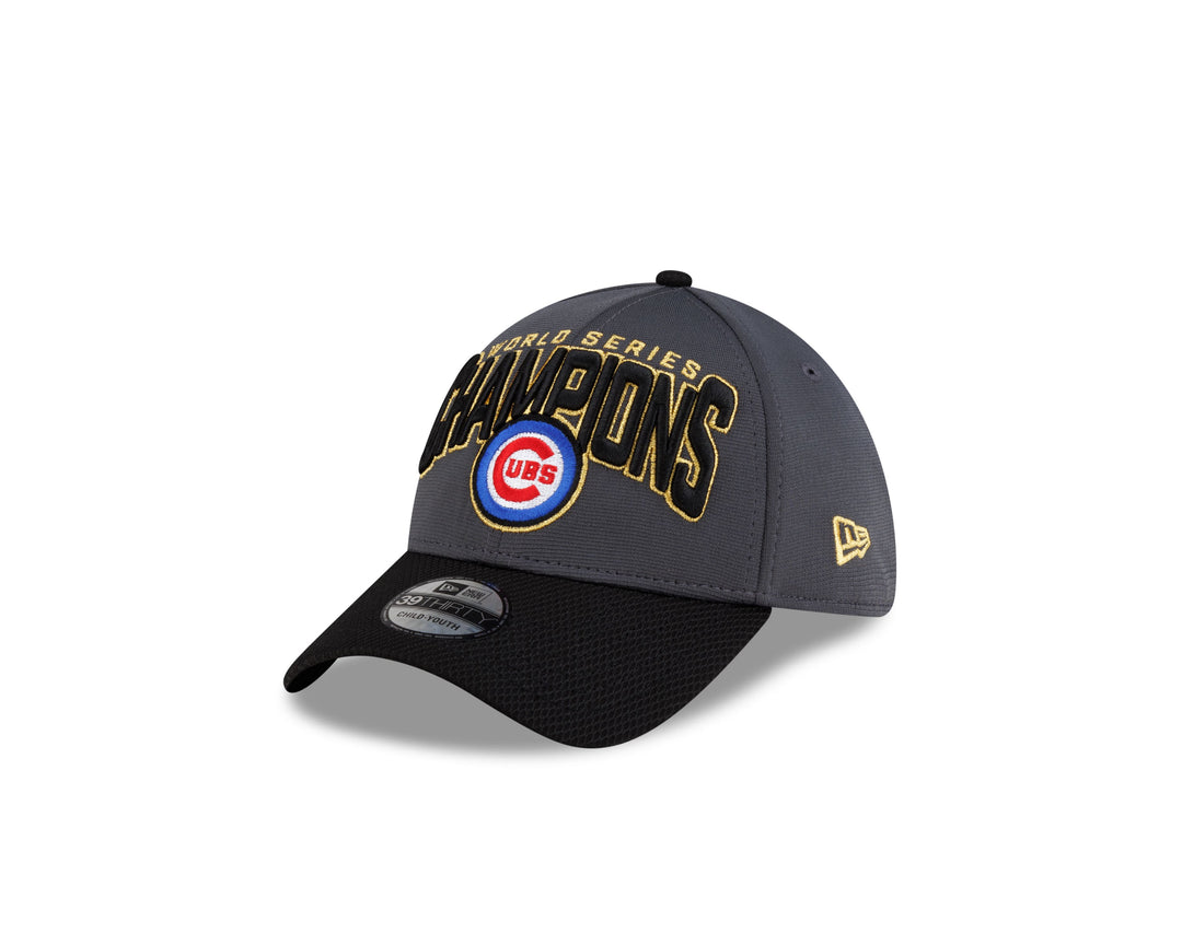 Chicago Cubs 2016 World Series Champions Youth Locker Room 3930 Fitted Cap by New Era