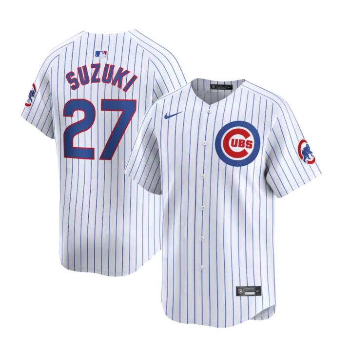 CHICAGO CUBS NIKE MEN'S SEIYA SUZUKI HOME LIMITED JERSEY