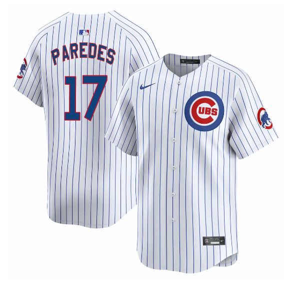 CHICAGO CUBS NIKE MEN'S ISAAC PAREDES HOME LIMITED JERSEY