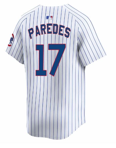 CHICAGO CUBS NIKE MEN'S ISAAC PAREDES HOME LIMITED JERSEY